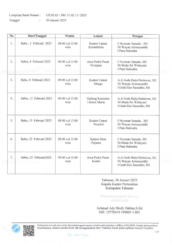 pengumuman