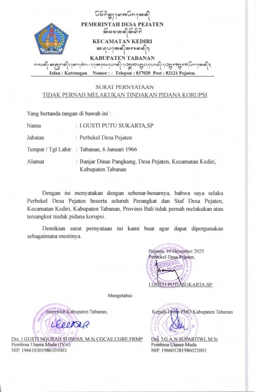 pejatenBerita Desa Pejaten