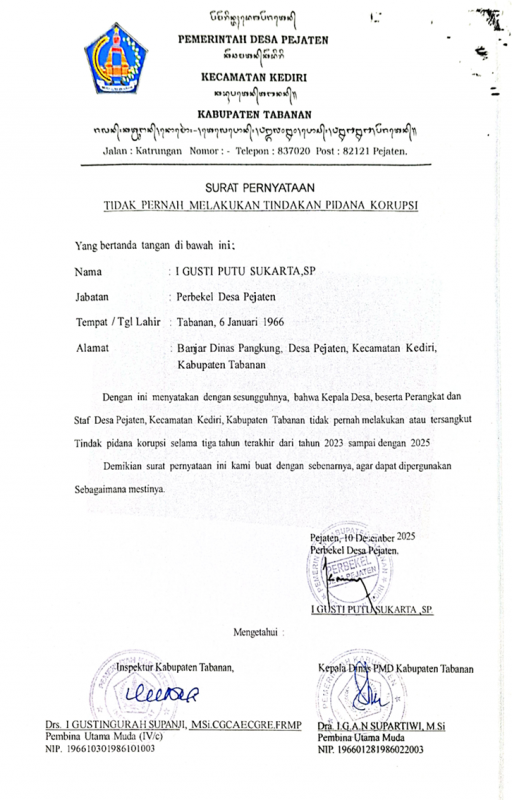 pejatenBerita Desa Pejaten